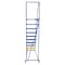 Vestil 120 H Steel PW Ladder, Perforated, 9 Step, 9 Steps LAD-PW-26-9-P - alternate 3
